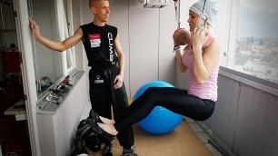 'Fitness Model Meets Climber (eng sub)'