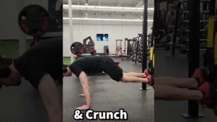 'How to TRX Crunch in 15 seconds.'