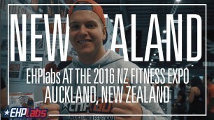 'EHPlabs at the New Zealand Fitness Expo, 2016'
