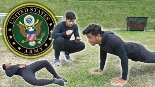 'Malaysian cuba Fitness Test Tentera USA'