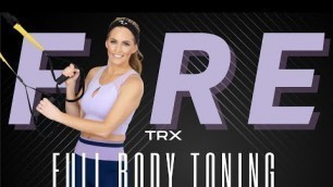 '35 Minute TRX Full Body Toning Workout'