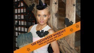 'Halloween Workout : Thigh Toning and Fat Burning Quick Workout'