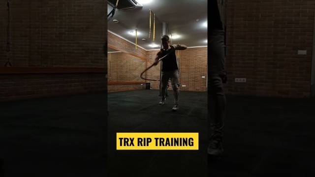 'TRX RIP training ✅'