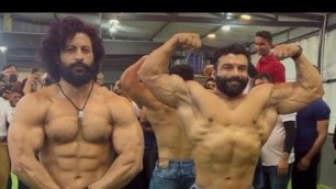 'Amit Panghal Posing at Gym | Posing | Bodybuilding'