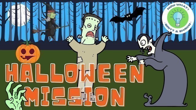 'Halloween Mission - PE Games and Chase Games | Virtual Physical Education | Brain Breaks'