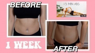 'I Tried Maddie Lymburner\'s Workout & Diet and GOT ABS IN 1 WEEK | MadFit workout review/results'