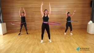 'Hula Hoop mit Rebecca ♥︎ Vol. 3 ♥︎ Home Workout by Fitness-Loft be part of the family'