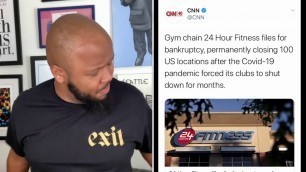 '‪24 HR Fitness filed for bankruptcy and closed 100 gyms LOOK AT GOD!!'