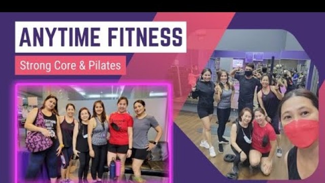 'ANYTIME FITNESS vlog! (Pilates & Strong Core)'