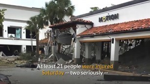 '21 injured in gas explosion at a Florida shopping center'
