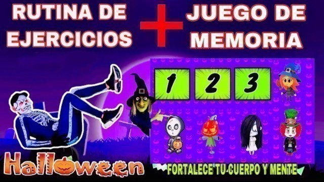 'RUTINA DE EJERCICIOS EN HALLOWEEN 