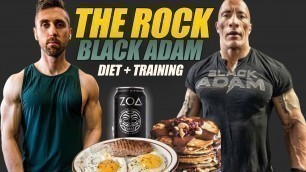 'I Tried The Rock\'s Black Adam Diet & Training ... (and it hurt)'