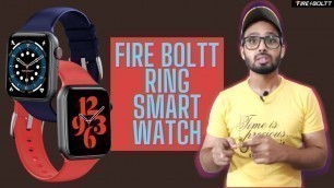 '\"Fire-Boltt Ring\" Another Smart Watch With Calling Function 