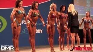 'Body Fitness  -163cm finals at Nordic Fitness Expo / Ben Weider Legacy Cup'