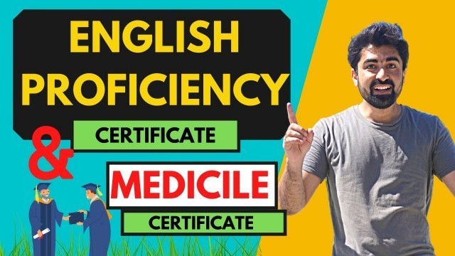 'How to make English Proficiency & Medical certificate  for  International/China Scholarship Council?'