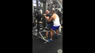 'Justin Orchard - Squat PB 240kg @ Anytime Fitness Mackay'