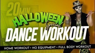 '20 MIN HALLOWEEN DANCE WORKOUT | Dance workout | Halloween Zumba'
