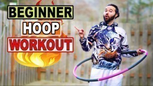 'Weighted Hula Hoop Workout & Waist Hoop Dance Techniques For Beginners'