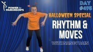 'Halloween Themed Rhythm & Moves with Nancy Bain | Parkinson\'s Dance Exercise'