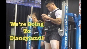'Anaheim Fit Expo + Happiest Place on Earth part 1.'