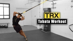 'TRX TABATA- Core Workout'