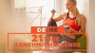 'PROGRAMM 21: Workouts zuhause - Gesund abnehmen mit Home Workouts, Essensplaner für deine Fitness'