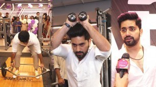 'Zain Imam Exclusive Interview at ANYTIME FITNESS GYM'
