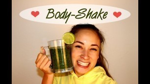 'Grüner Smoothie Rezept - Abnehmen - Kalorienarm - Fitness Drink - Gesunder Shake  - Low Fat'