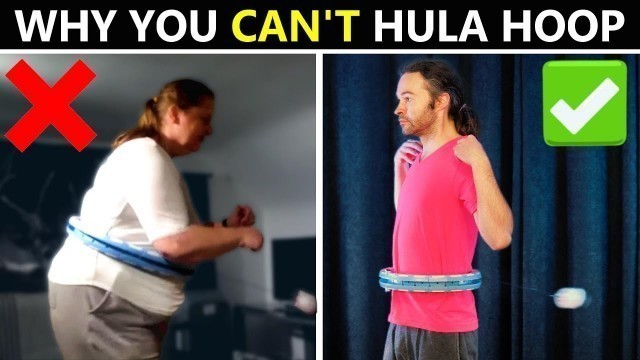 'Pro Teaches Beginner How To Use Smart Weighted Hula Hoop (Before And After)'