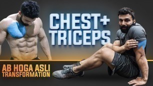 'AB HOGA ASLI TRANSFORMATION INCOME AND BODY | CHEST AND TRICEPS'