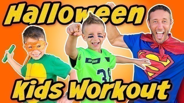 'Halloween Exercise For Kids | Superman Harvest Party Workout'