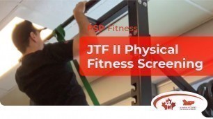 'JTF ll Physical Fitness Screening Evaluation'