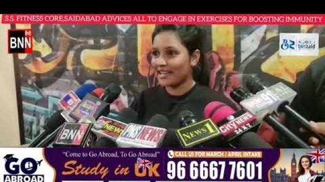 'S.S. FITNESS CORE,SAIDABAD ADVICES ALL TO ENGAGE IN EXERCISES FOR BOOSTING IMMUNITY'