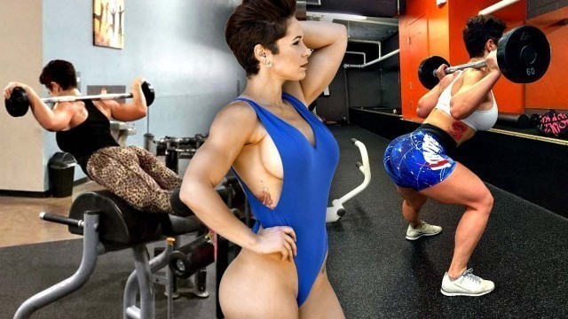 'BRITTON HUGGINS Athlete & Fitness Woman Legs & Butt Workout Fit Motivation'
