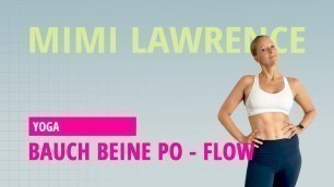 'BAUCH BEINE PO & Rücken | Yoga Ganzkörper Flow | 22 min Workout'