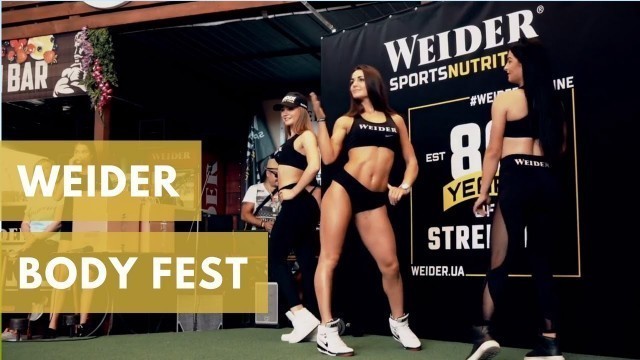 'Weider Body Fest - Fitness models'
