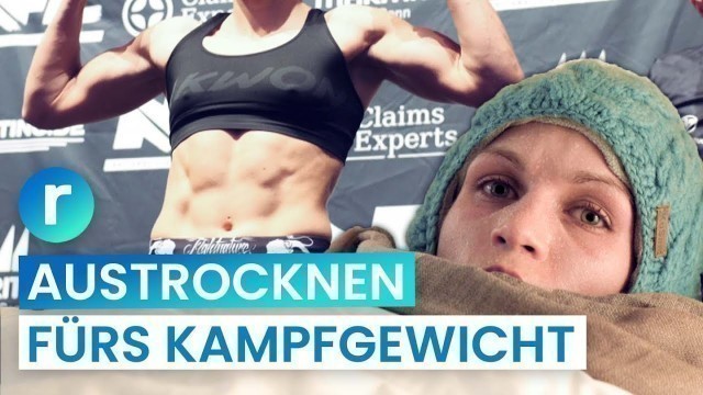 'Krass abnehmen für den Kampf: Katharina trocknet ihren Körper aus | reporter'