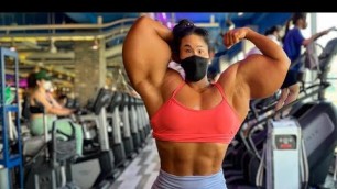 'HULDA LOPEZ Female With | Female Bodybuilding | Woman Beautiful | Muscle Girl Motivation | Fitness'