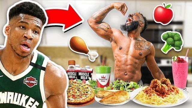 'Eating The Giannis Diet & Workout For 24 Hours!'