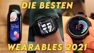 'Die besten Smartwatches & Fitness Tracker 2021: Diese Wearables überzeugen im Test!'