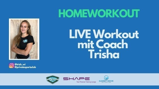 'Bauch, Beine, Po Workout mit Coach Trish'