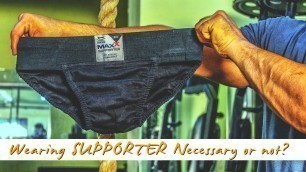 'Wearing SUPPORTER Necessary or not | AMIT PANGHAL | PANGHAL FITNESS'