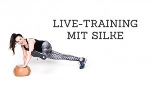 'Live Training mit Silke Kayadelen: Bauch Beine Po Workout - Sonntag, 31.01.21, 9:00  Uhr'