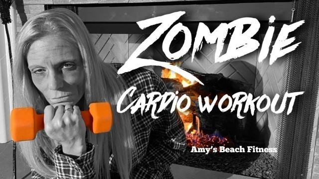 'Halloween Zombie Cardio Workout - 30 MIN - Conquer your fears!  Increase your heart rate!'