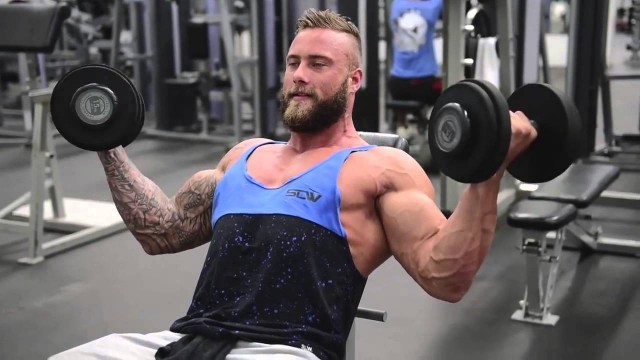 'Body building Trainer Zac Smith Train Arms Together'