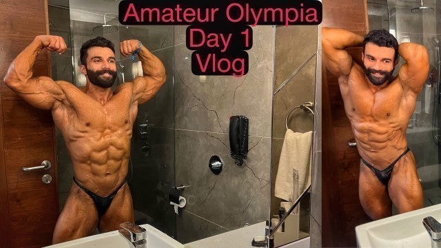 'Amateur Olympia Day 1 | weight | Tanning'