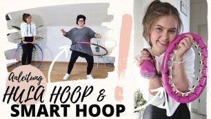 'Schritt für Schritt Anleitung | Fitnessreifen & Smart Hoop | Hula Hoop für Anfänger'