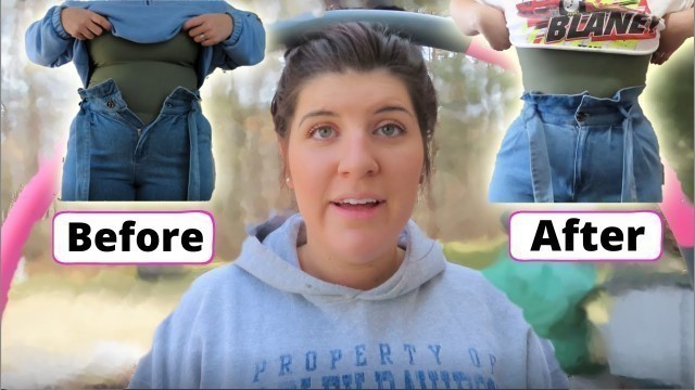 'I TRIED USING A WEIGHTED HULA HOOP FOR 7 DAYS STRAIGHT | Before and after | giveaway'