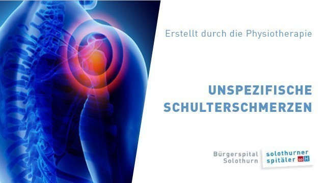 'soH - Unspezifische Schulterschmerzen, allgemeine Übungen'