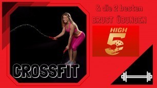 'Crossfit High Five|| Die 2 besten Brustübungen für Frauen|| Butterfly und Brustpresse'